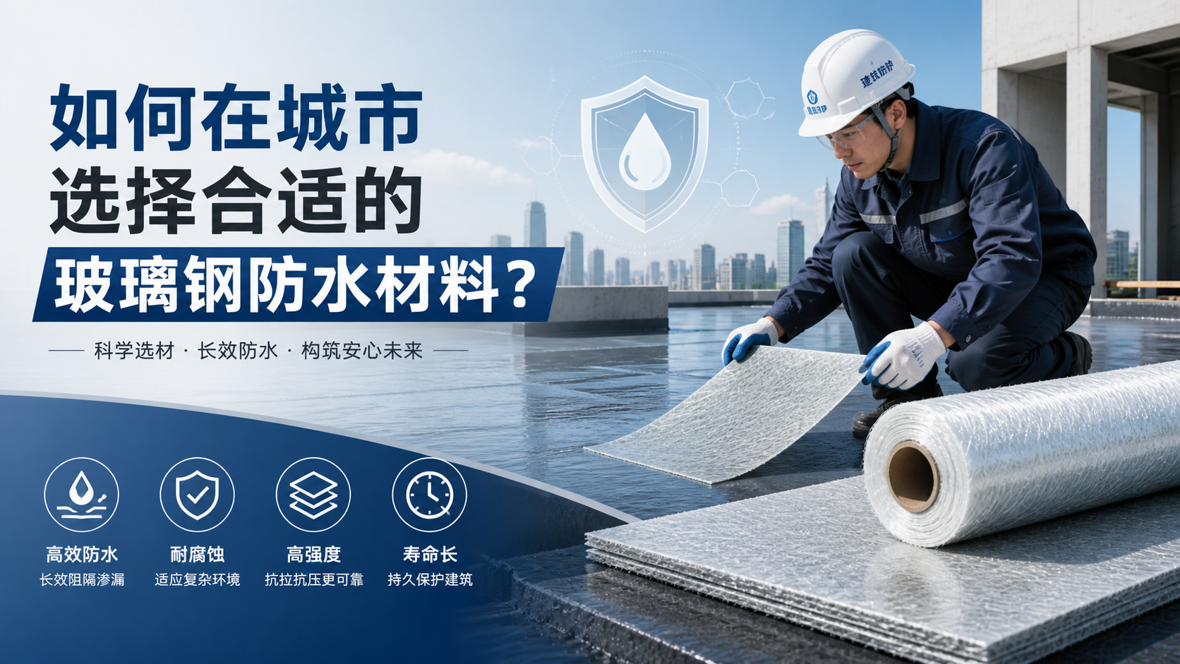 如何在普洱选择合适的玻璃钢防水材料？