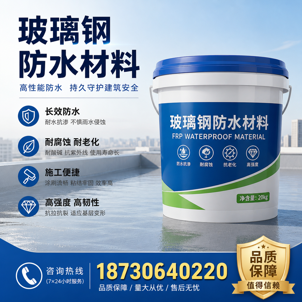 专家解析:玻璃钢防水材料的市场前景分析在 普洱