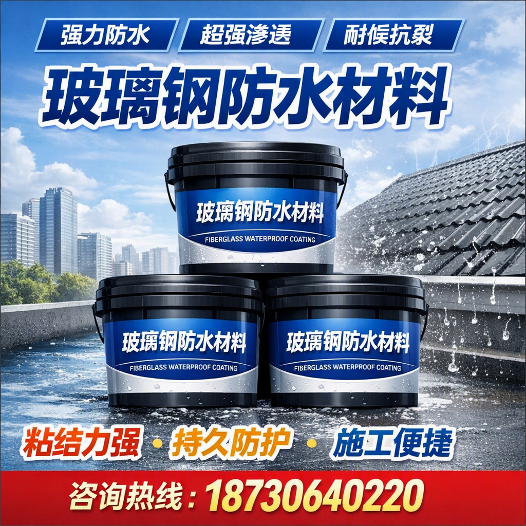 了解玻璃钢防水材料的市场趋势，普洱 企业不可不知