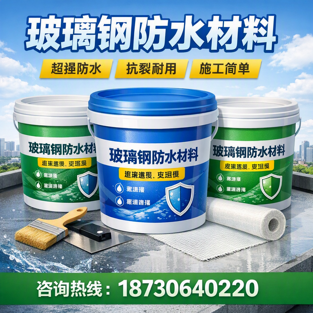 了解玻璃钢防水材料的市场趋势，普洱 企业不可不知